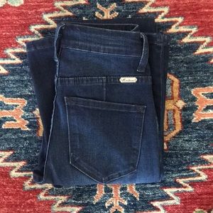 buckle bell bottom jeans